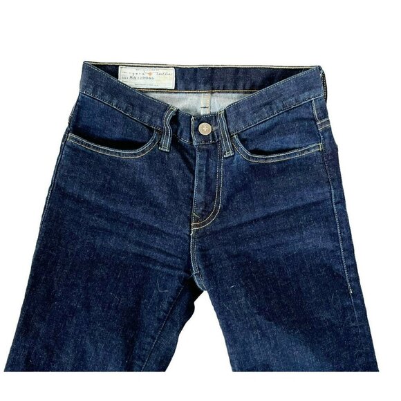 Imogene + Willie  Womens  Sz 24 Dark Wash Mid Rise Denim Straight Leg Jeans - Picture 3 of 9